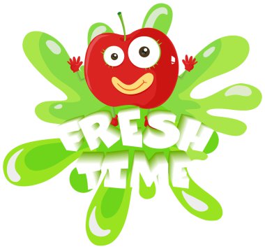 Apple ile yüz ve metin