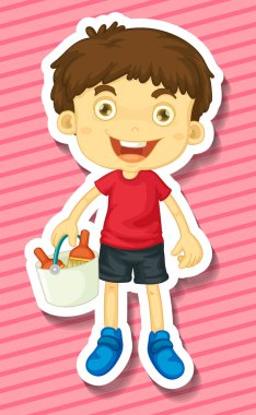 Küçük çocuk taşıma kova