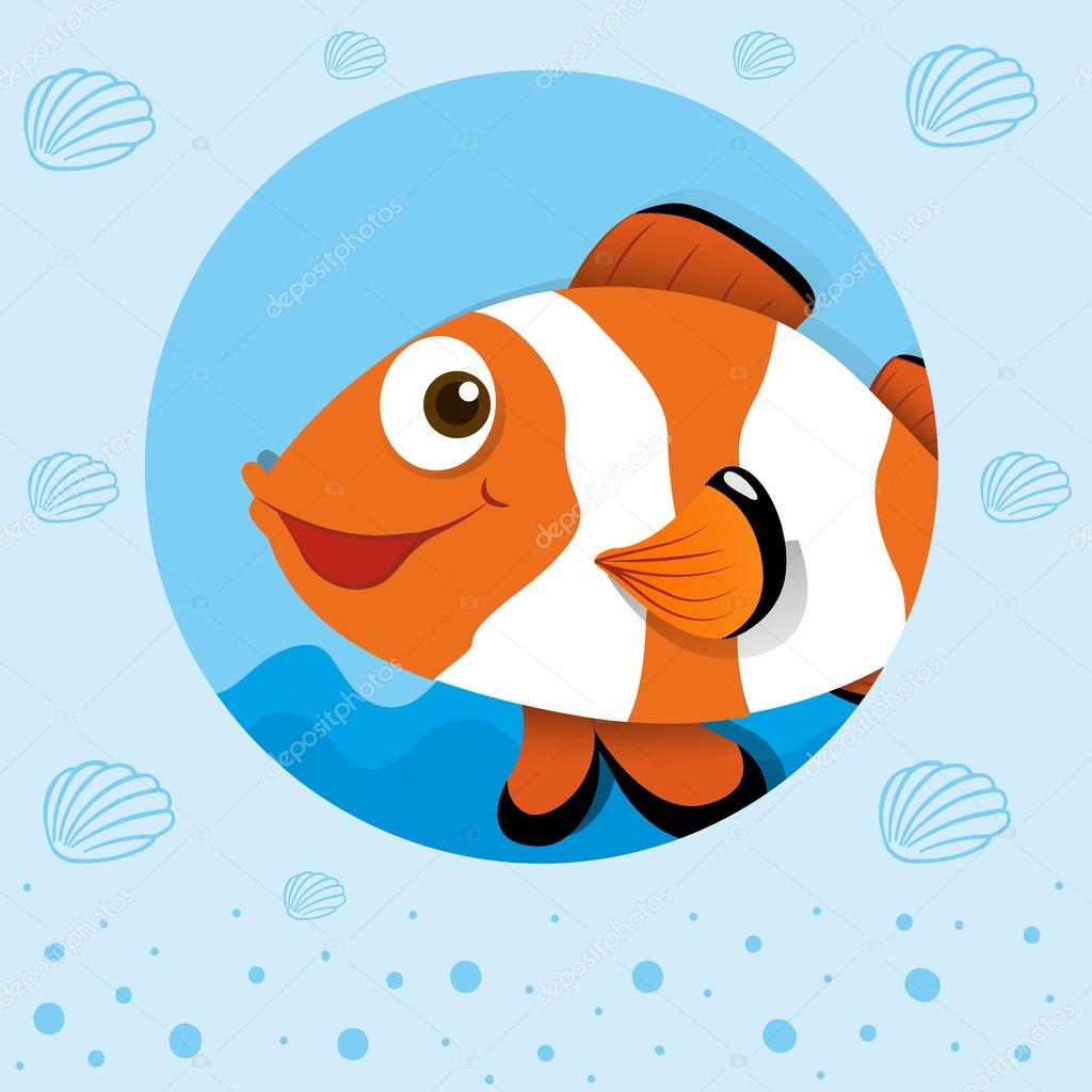 小丑鱼与幸福的脸图库矢量图©interactimages 87951266, image size:1024x1024