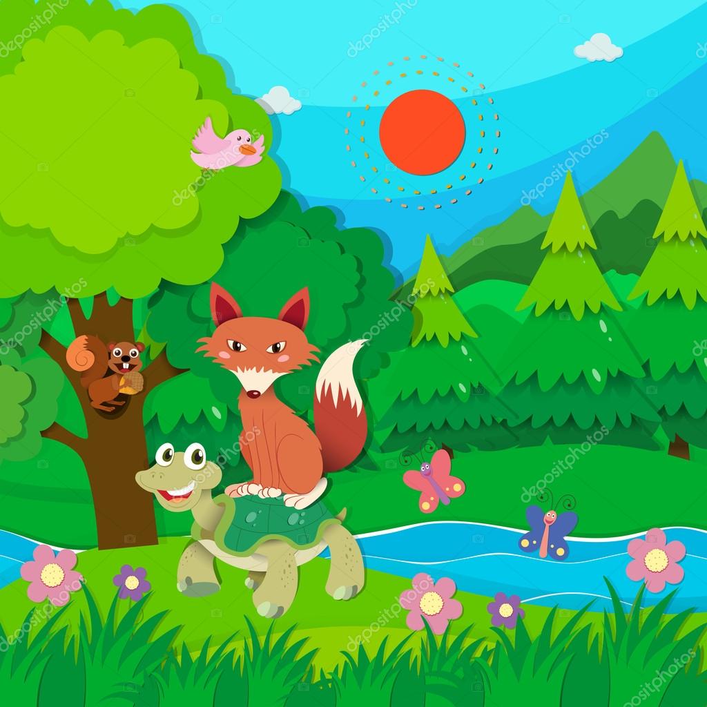 interactimages 87952858 द्वारा जंगल में रहने