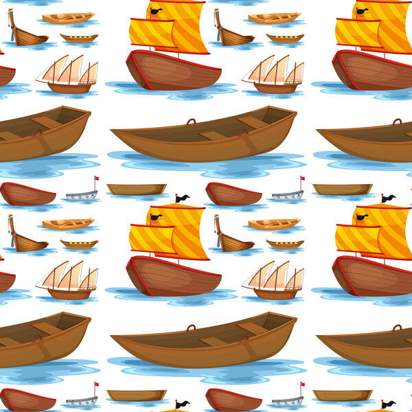 Бесшовные корабли и лодки
