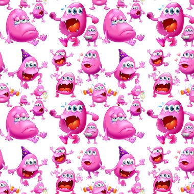 Farklı duygular ile sorunsuz canavar