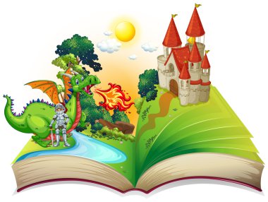 Knight ve ejderha kitap