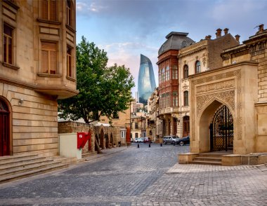 Icheri Bakü'nün Şirvanşahlar Sarayı (eski şehir)