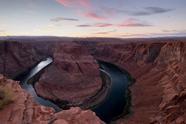 Colorado rive canyon at sunset. — Stock Photo, Image