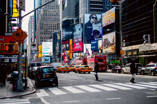New york sokakları.