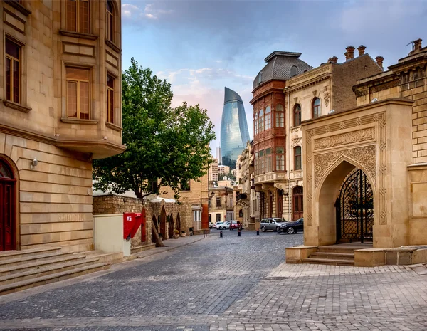 Icheri Sheher (oude stad) van Bakoe — Stockfoto