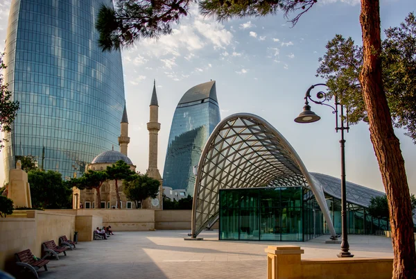 Vedere din Baku — Fotografie, imagine de stoc