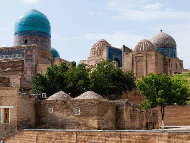 Şah-i-zinda memorial kompleksi.