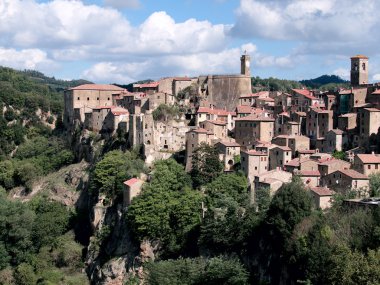 Medieval Sorano town