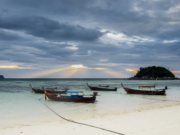 Wooden boats near shore. — Φωτογραφία Αρχείου