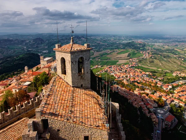 San Marino stad — Stockfoto