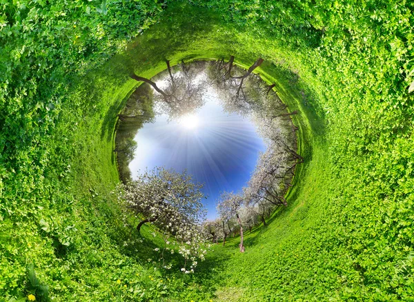 Spring planet — Stock Photo, Image