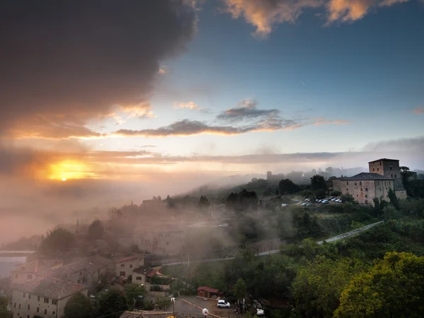 Stigliano stad — Stockfoto