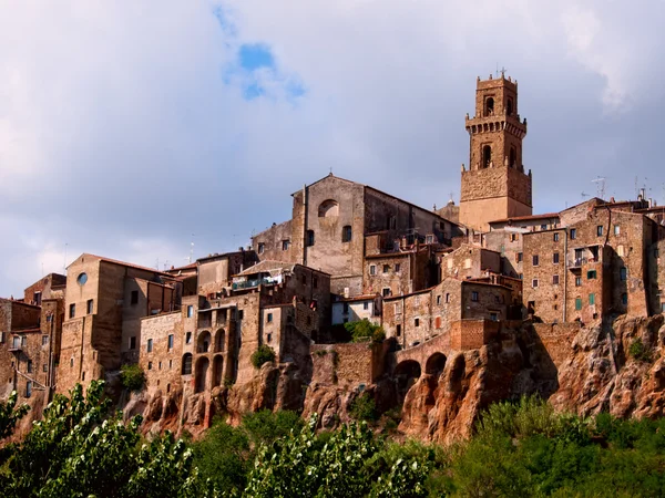 Ancient Pitigliano town — Stock fotografie