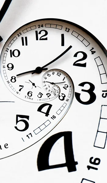 Reloj retorcido — Foto de Stock