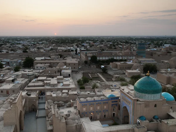 Khiva town from above — Stock Photo, Image