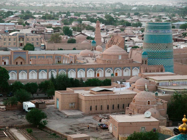 Vista para a cidade de Khiva — Fotografia de Stock