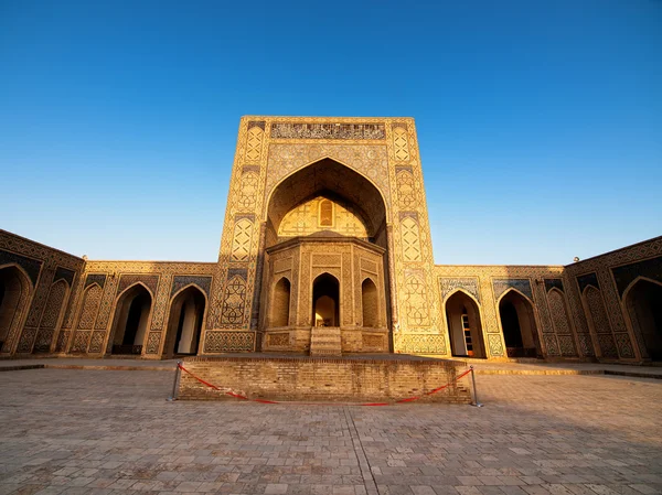 Kolon mosque in Bukhara — 图库照片