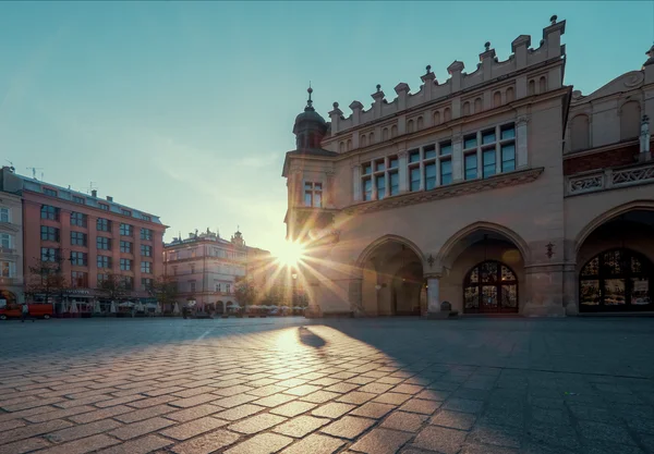 Marktplatz in Krakau — Stockfoto