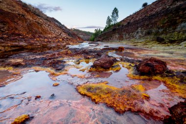 Rio Tinto - river. Spain.