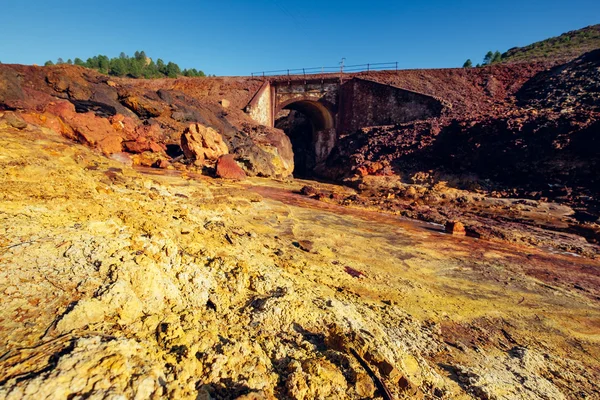 Vista de Río Tinto - río. España . —  Fotos de Stock