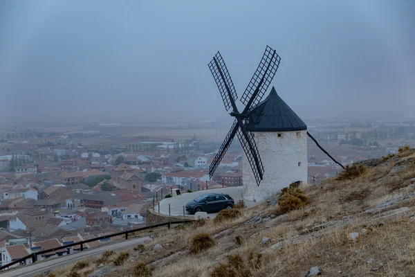 Landscape with windmills, Spain — ストック写真