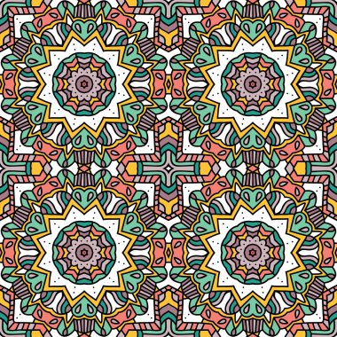 Mandala süslü tasarlamak.