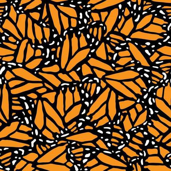 Butterflies seamless pattern. — Stock Vector