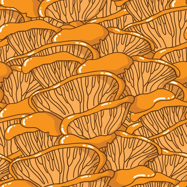 抽象的蘑菇图案 — 图库矢量图片