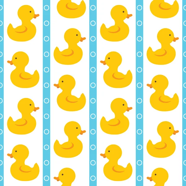 Simple cute ducks — Stock Vector