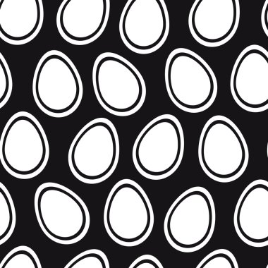 Doodle Paskalya desen.