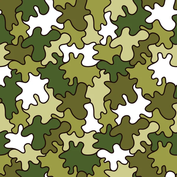 Patrón militar — Vector de stock