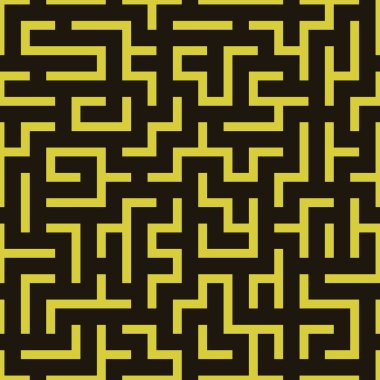 Labirent labirent desen.