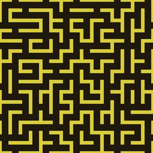 Maze labyrinth pattern. — Stock Vector