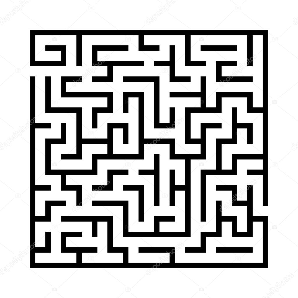 Maze labyrinth.