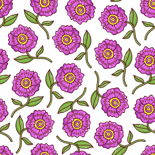 Cute floral pattern. — Stock Vector