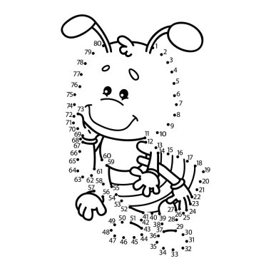 nokta-nokta ant oyunu.