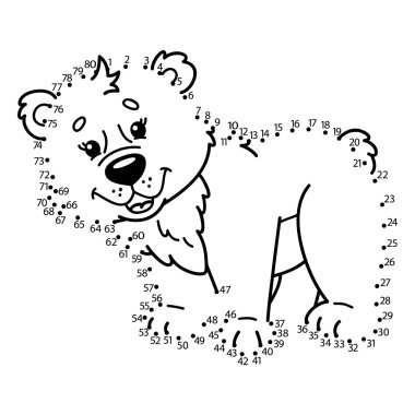 nokta-nokta ayı oyunu.