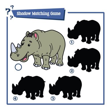 komik gölge gergedan oyunu.