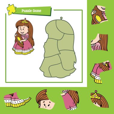 sevimli puzzle oyunu.