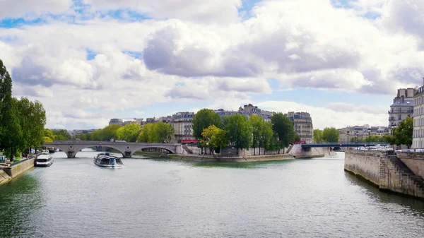 Saint Louis Island, Paris, France. — Stock Photo, Image