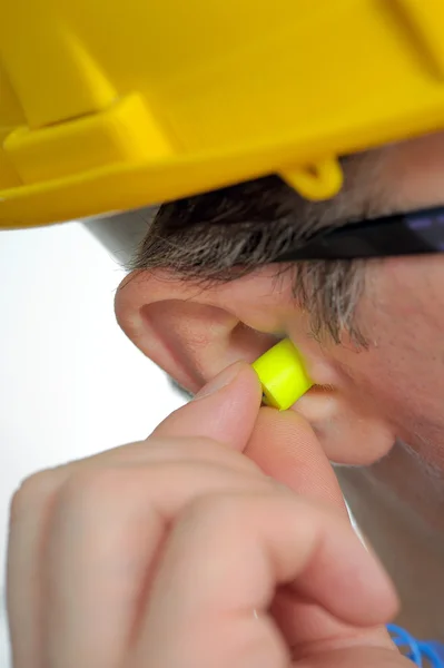 Protective ear plugs — Stock Photo, Image