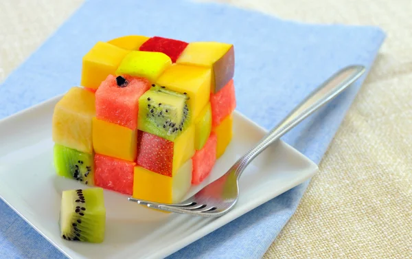 Healthy fruit salad — Stock Photo, Image