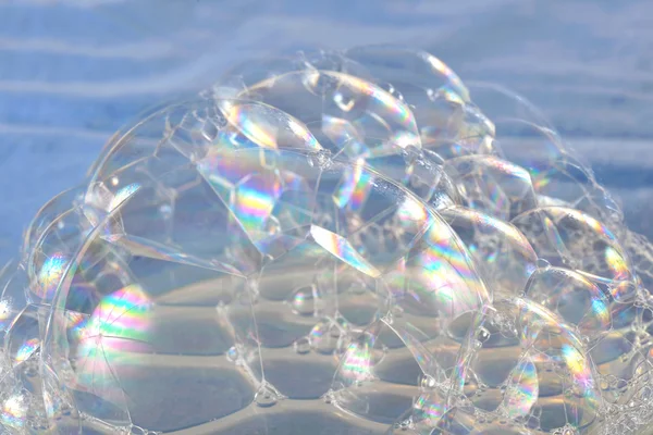 Soap Bubbles details — Stock Photo, Image