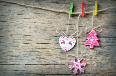 rustik Noel dekorasyon