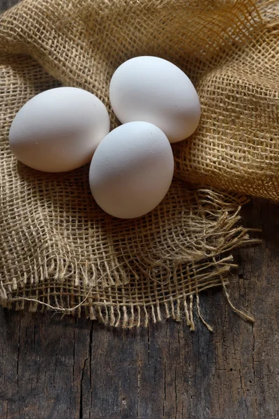 Huevos biológicos — Foto de Stock