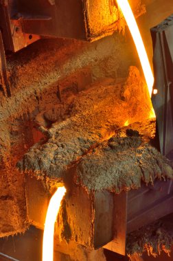 yüksek fırın gelen sıvı metal