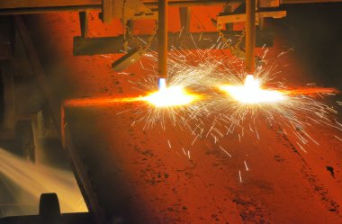 gaz kesme sıcak metal