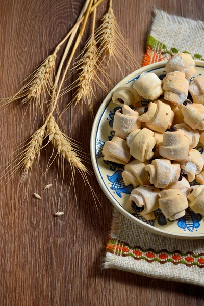 Rotoli di mezzaluna ripieni — Foto Stock